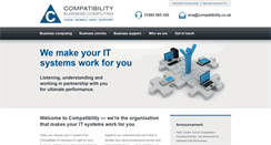 Desktop Screenshot of compatibility.co.uk
